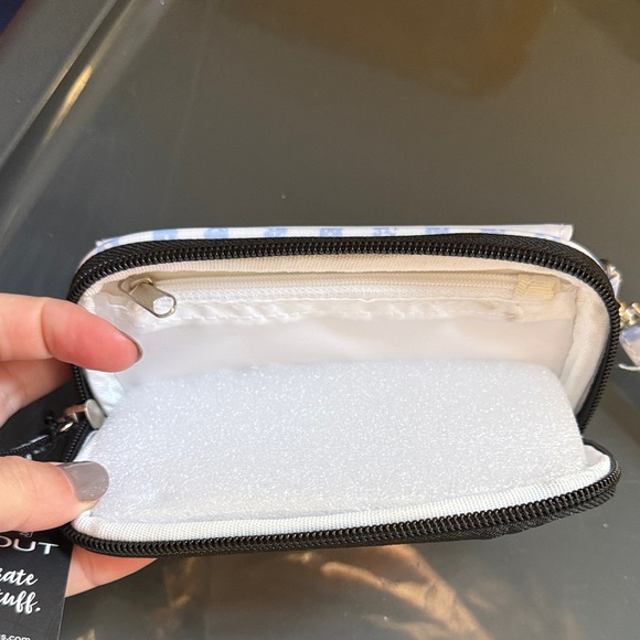 Scout Light Blue and White Wristlet - Picture 2 of 3
